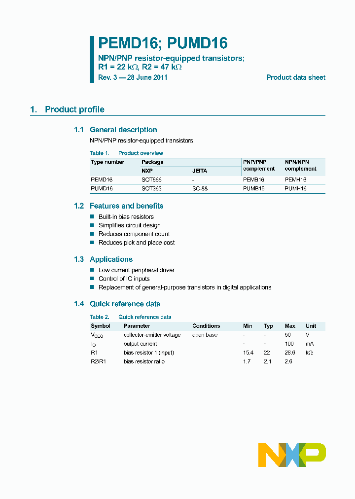 PEMD16-PUMD16-15_8333537.PDF Datasheet