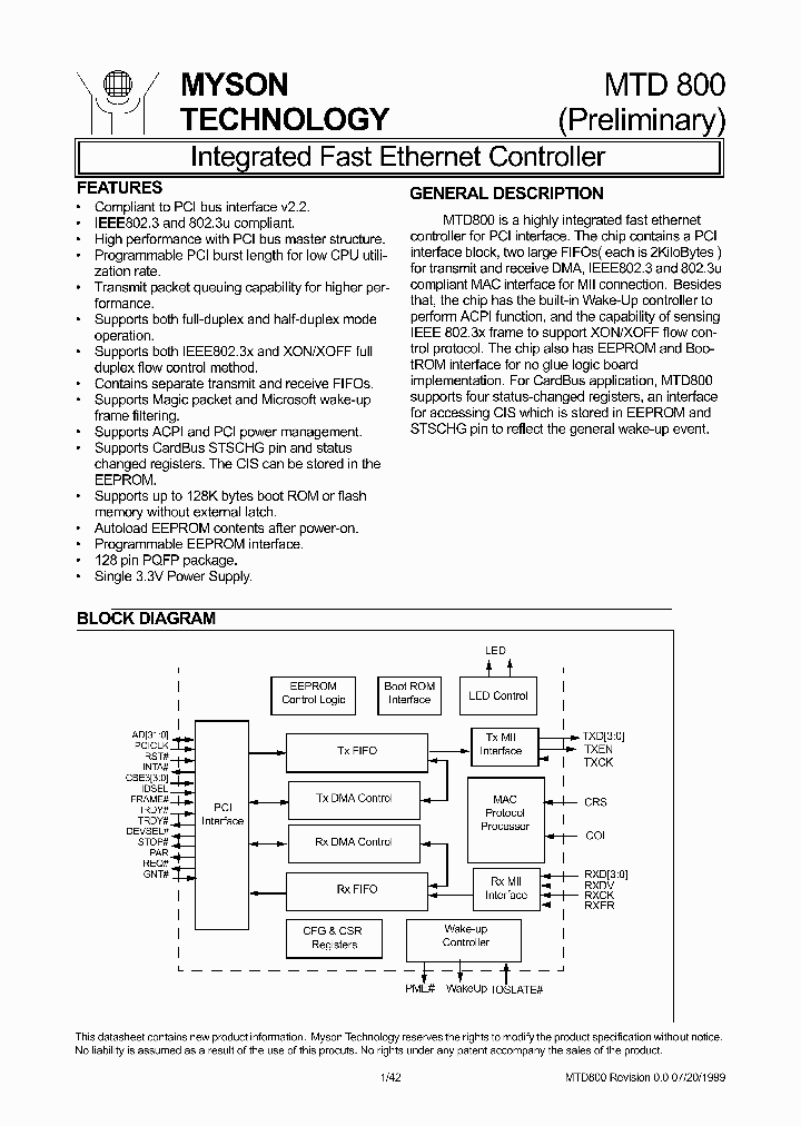 MTD800_8333982.PDF Datasheet