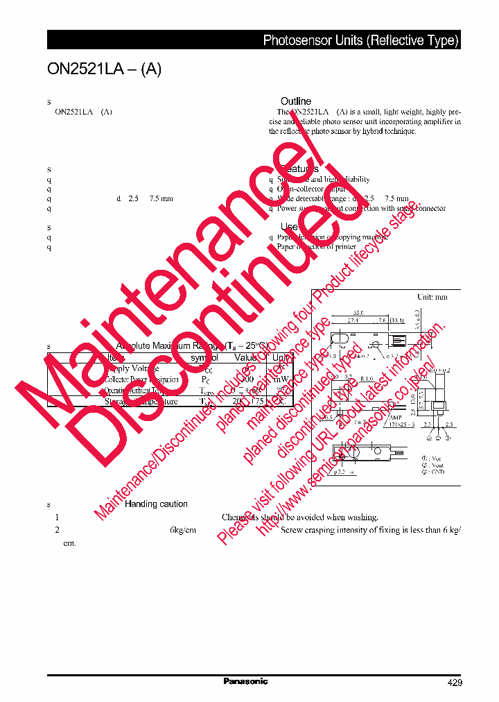 ON2521LAA_8334051.PDF Datasheet