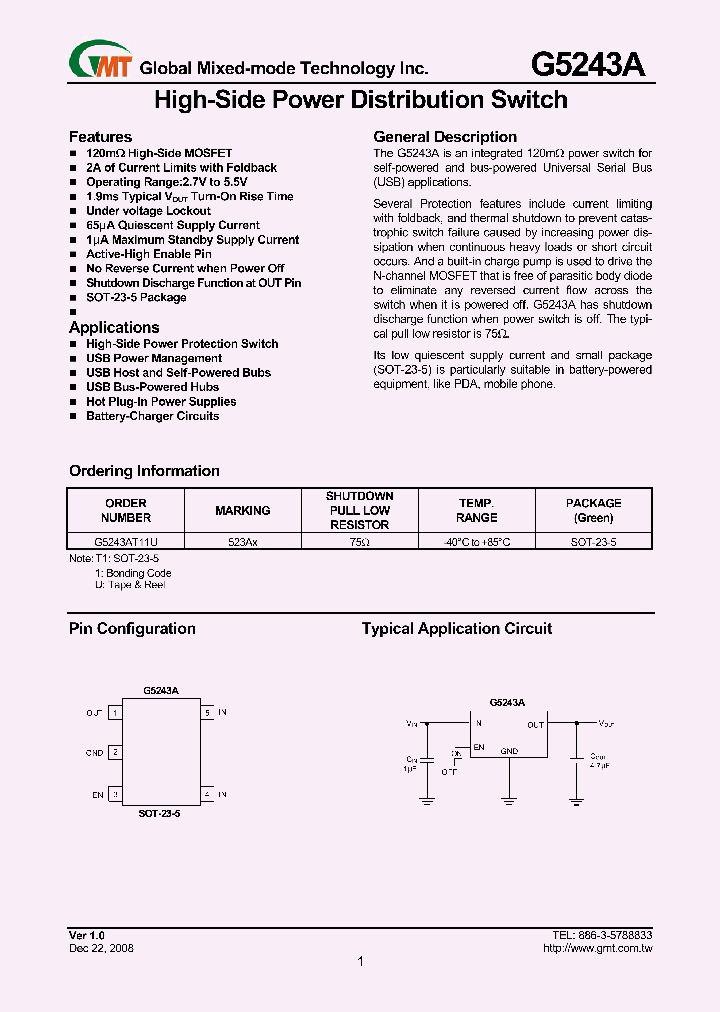 G5243A_8335101.PDF Datasheet