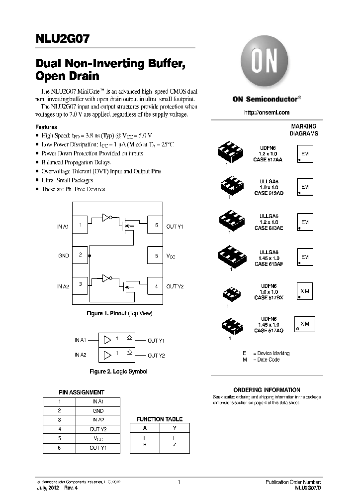 NLU2G07_8335224.PDF Datasheet