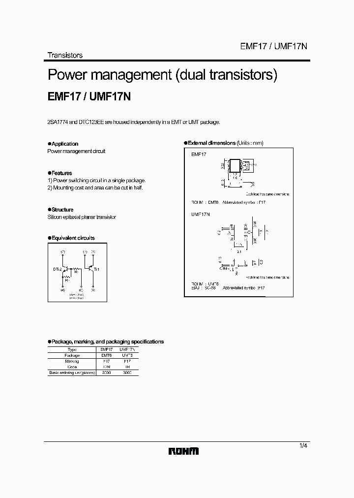 UMF17N_8335534.PDF Datasheet