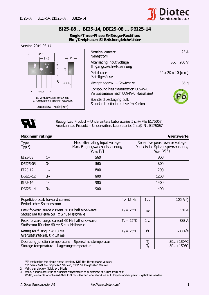 DBI25005-13_8336356.PDF Datasheet