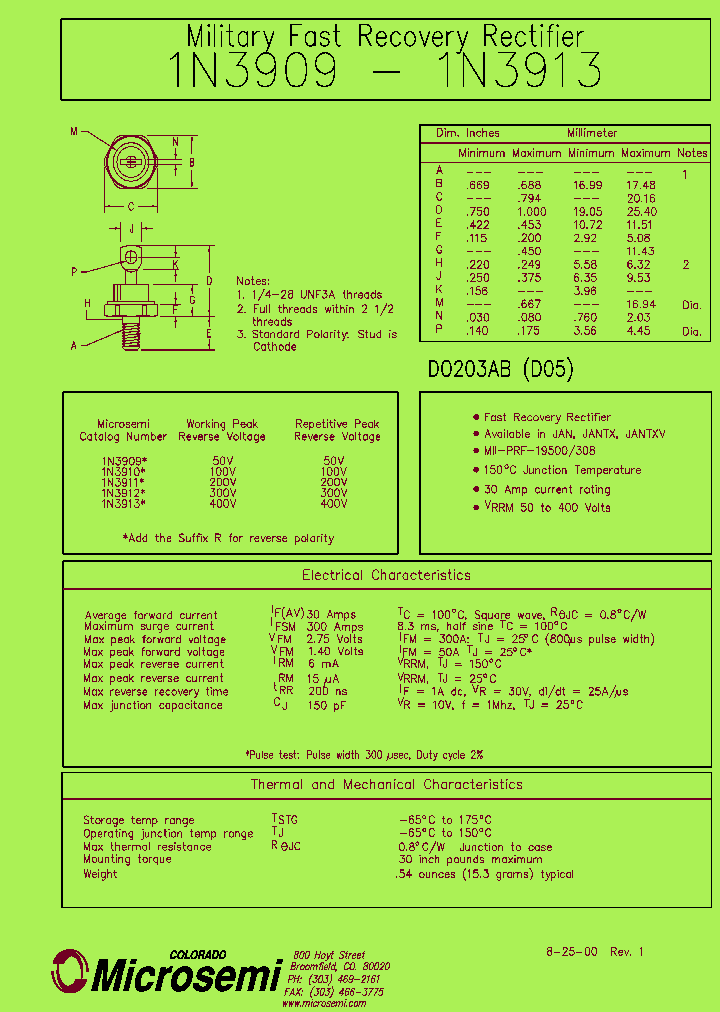 1N3913_8336709.PDF Datasheet