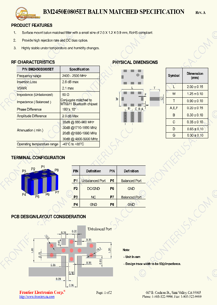 BM2450E0805ET_8336909.PDF Datasheet