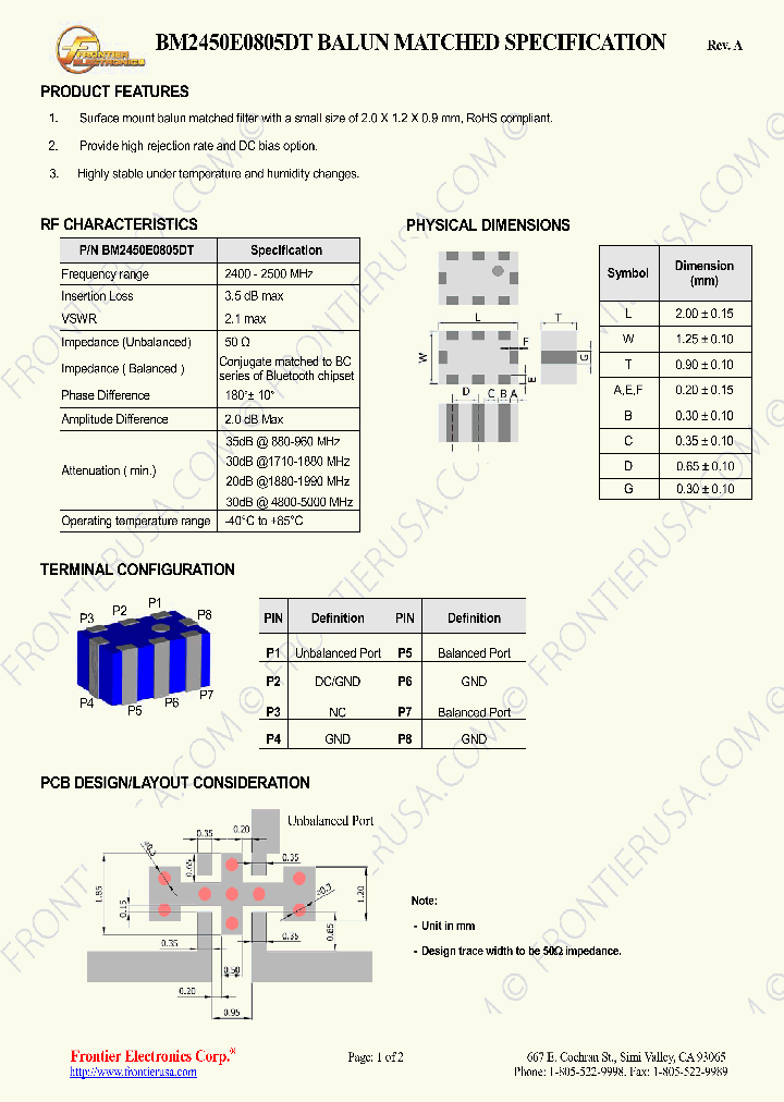 BM2450E0805DT_8336908.PDF Datasheet