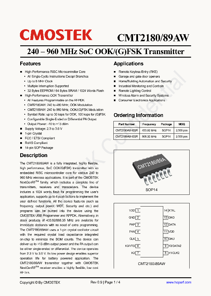 CMT2180AW-ESR_8336980.PDF Datasheet
