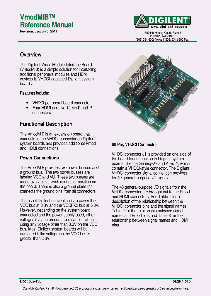 VMODMIB-RM_8337076.PDF Datasheet