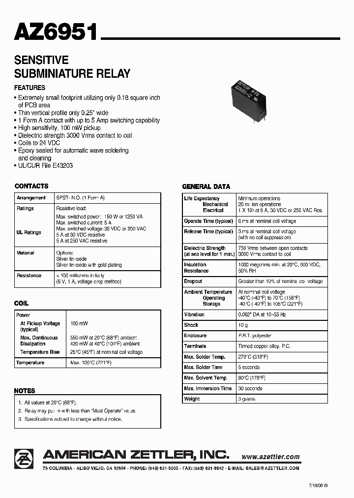AZ6951_8337135.PDF Datasheet