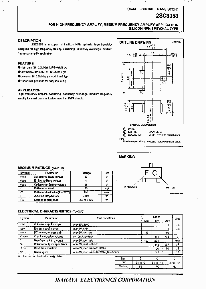 2SC3053_8337487.PDF Datasheet