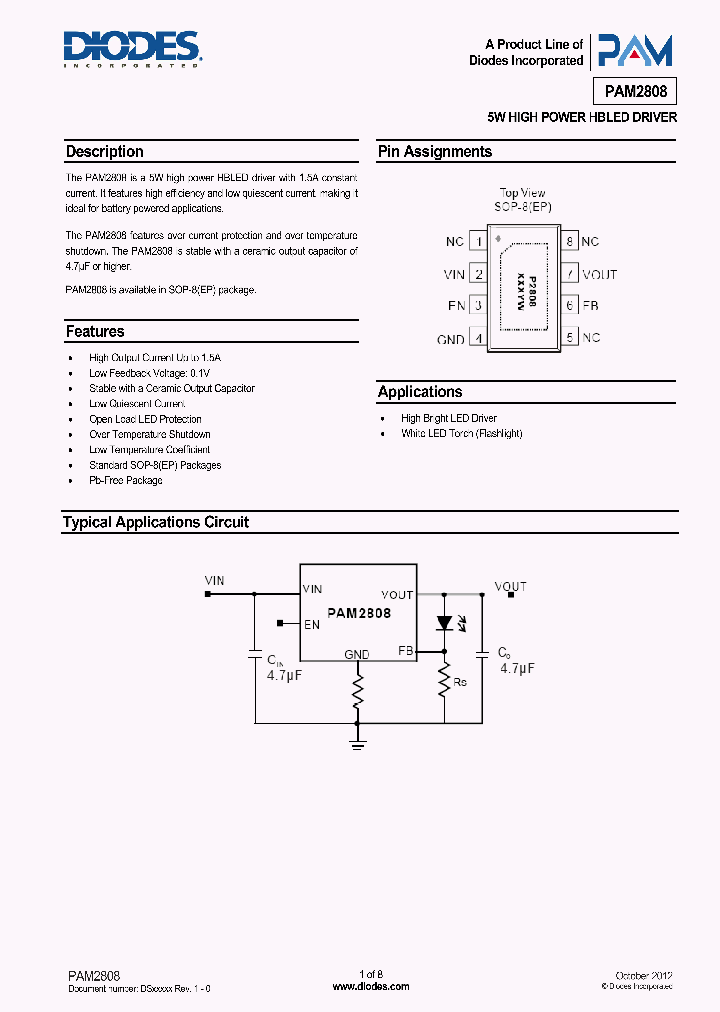 PAM2808_8337888.PDF Datasheet