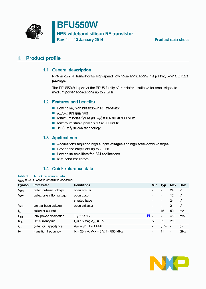 BFU550W_8337937.PDF Datasheet