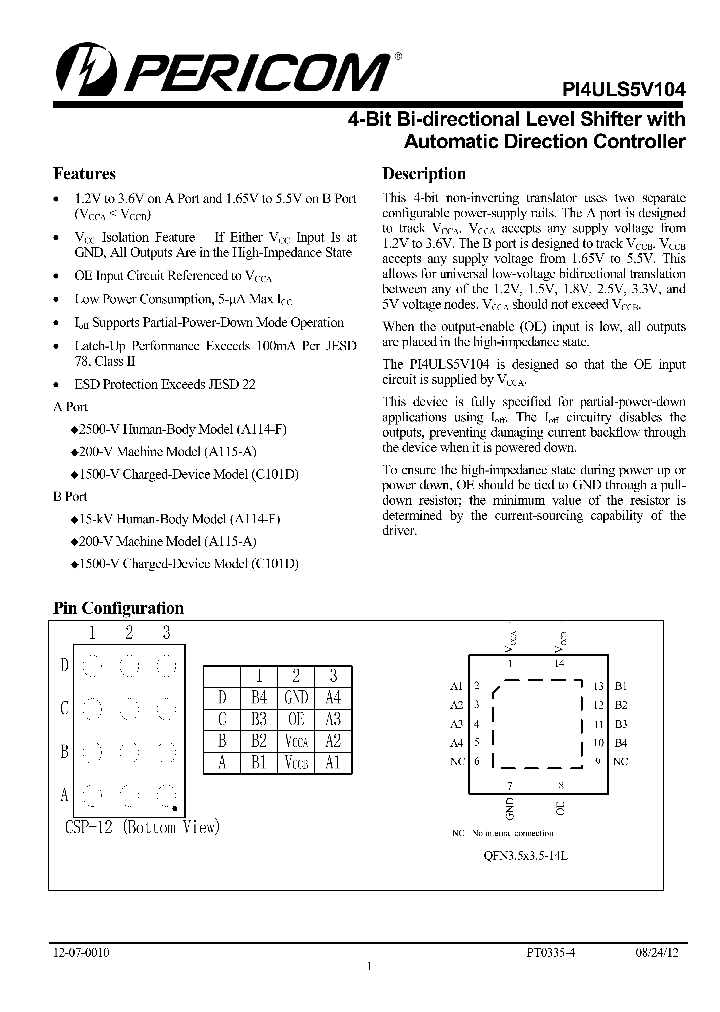 PI4ULS5V104GAE_8338193.PDF Datasheet