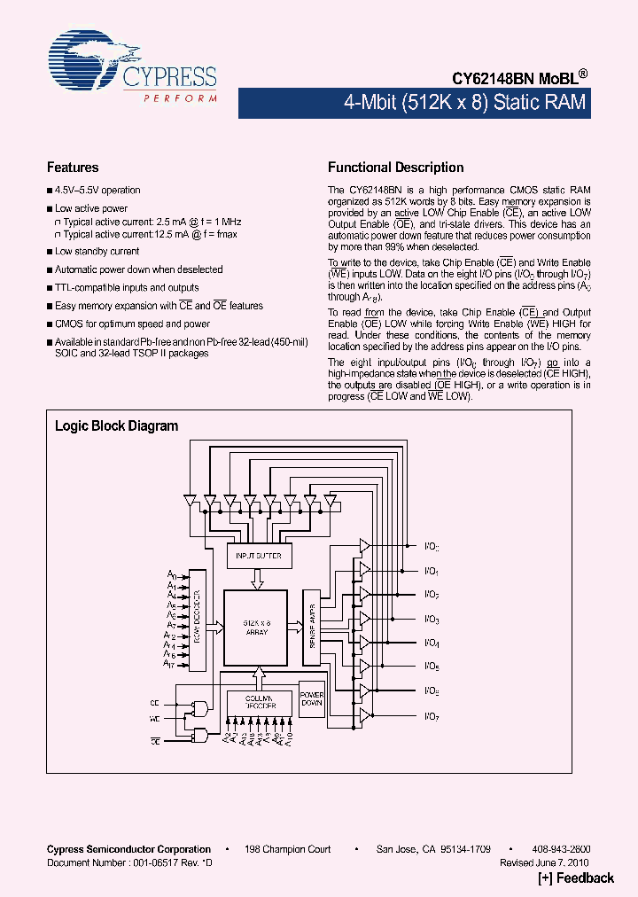 CY62148BNLL_8338355.PDF Datasheet