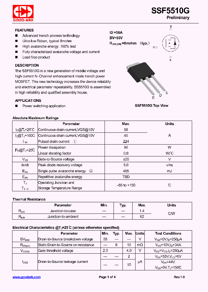 SSF5510G-15_8339125.PDF Datasheet