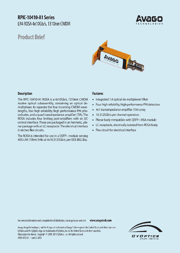 RPIC-10410-A1_8339188.PDF Datasheet