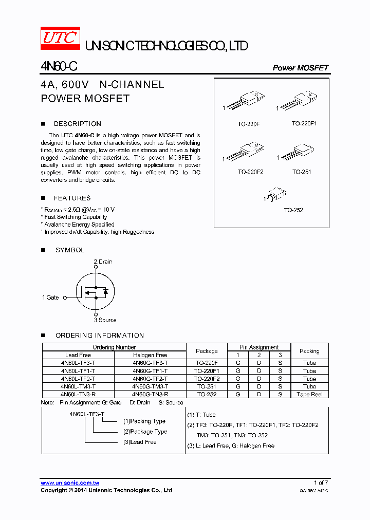 4N60-C_8339313.PDF Datasheet