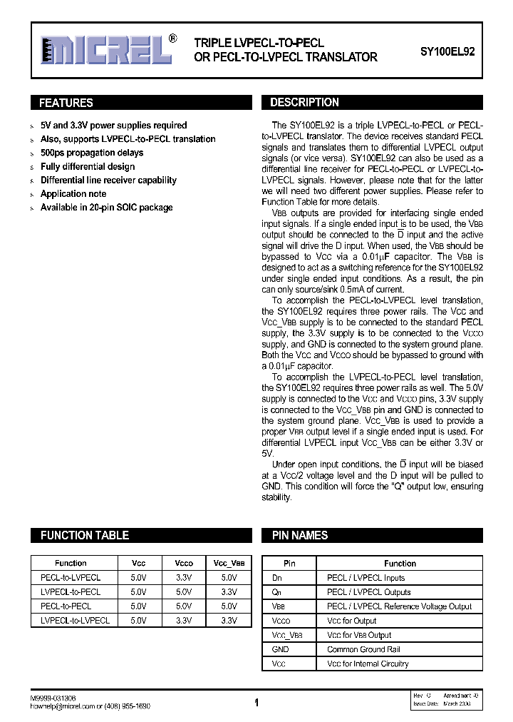 SY100EL92ZG_8339463.PDF Datasheet