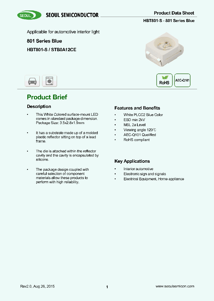 HBT801-S_8339559.PDF Datasheet