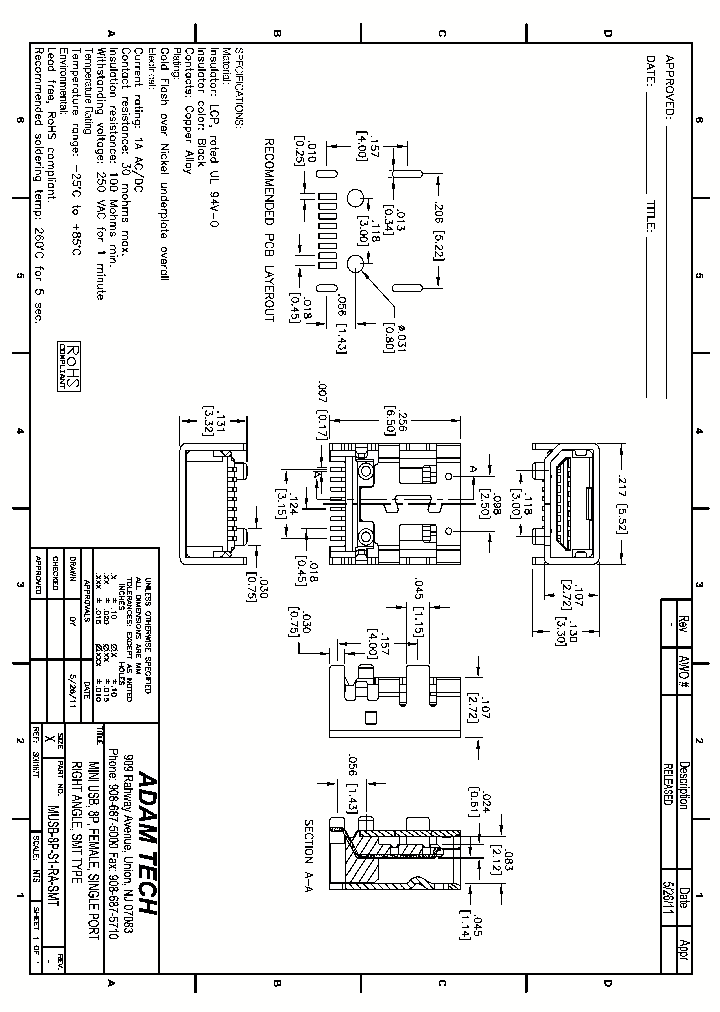 MUSB-8P-S1-RA-SMT_8340177.PDF Datasheet