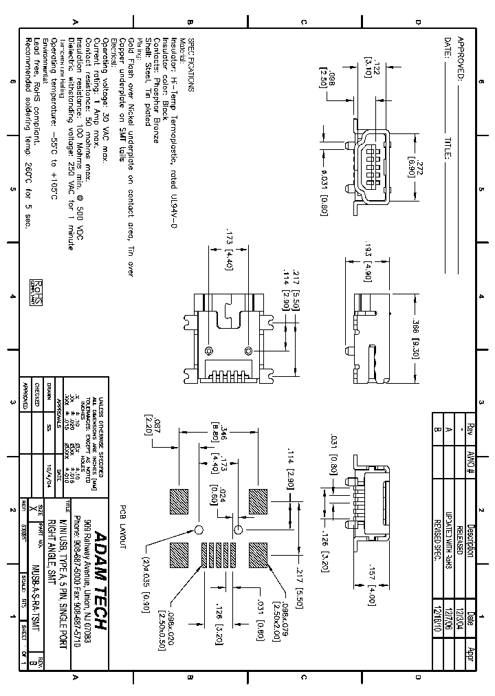 MUSB-A-S-RA-TSMT_8340178.PDF Datasheet