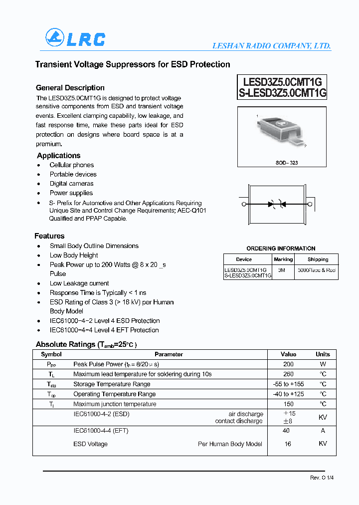 LESD3Z50CMT1G_8340673.PDF Datasheet