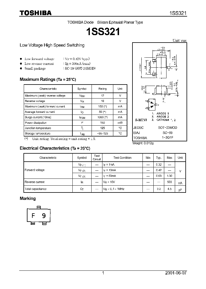 1SS321_8341451.PDF Datasheet