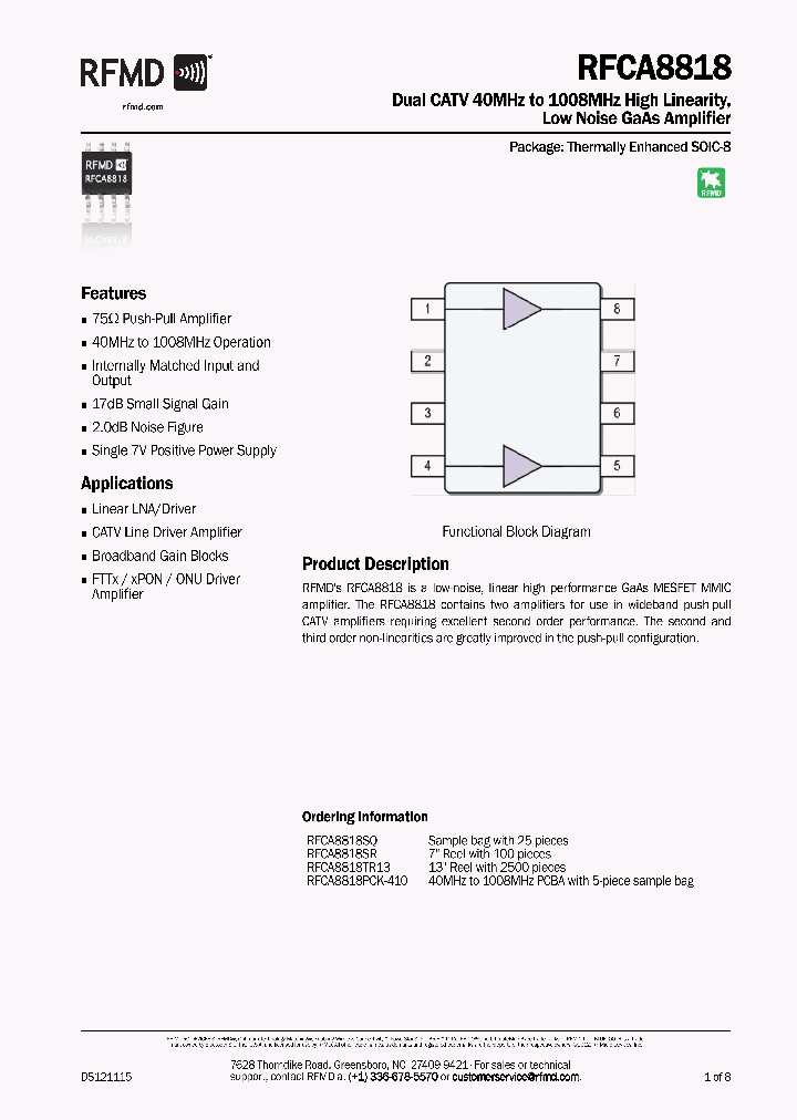 RFCA8818_8341415.PDF Datasheet