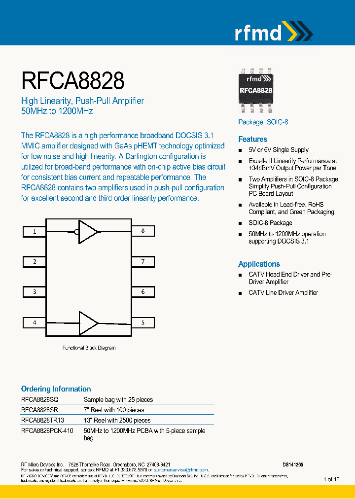 RFCA8828_8341420.PDF Datasheet