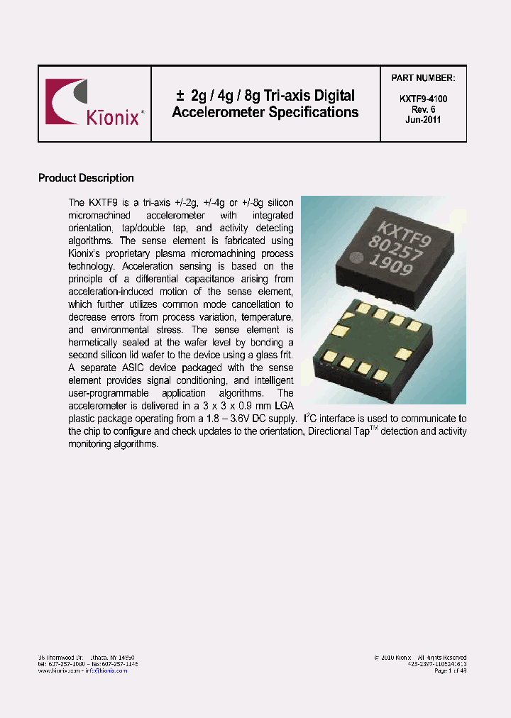 KXTF9-4100_8341565.PDF Datasheet