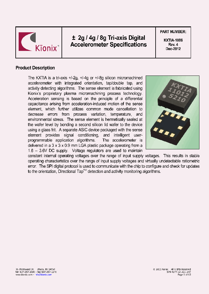 KXTIA-1006_8341567.PDF Datasheet