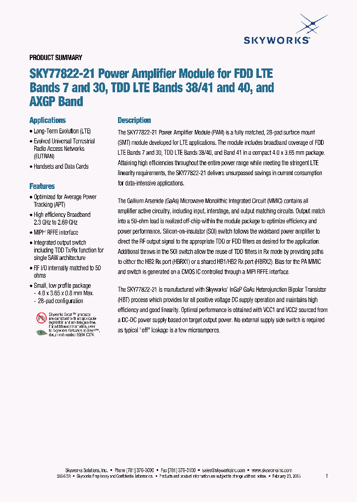 SKY77822-21_8341649.PDF Datasheet