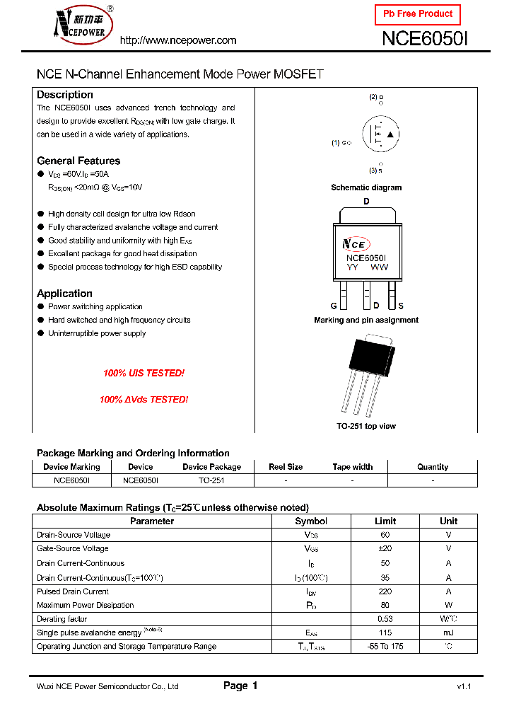 NCE6050I_8341775.PDF Datasheet