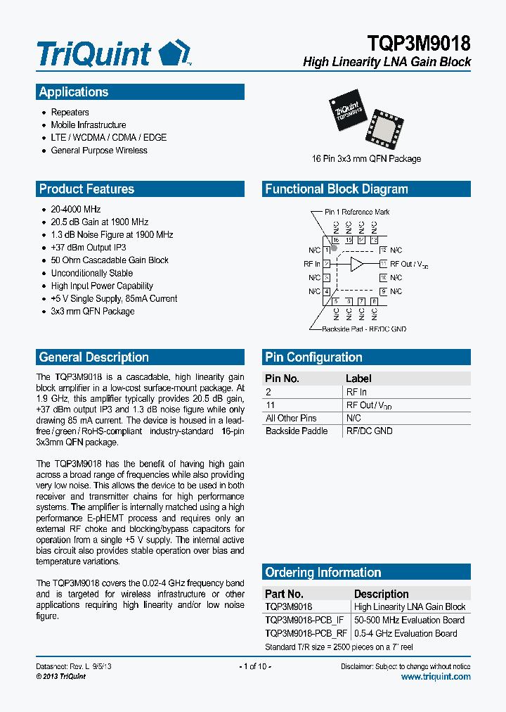 TQP3M9018-15_8342384.PDF Datasheet