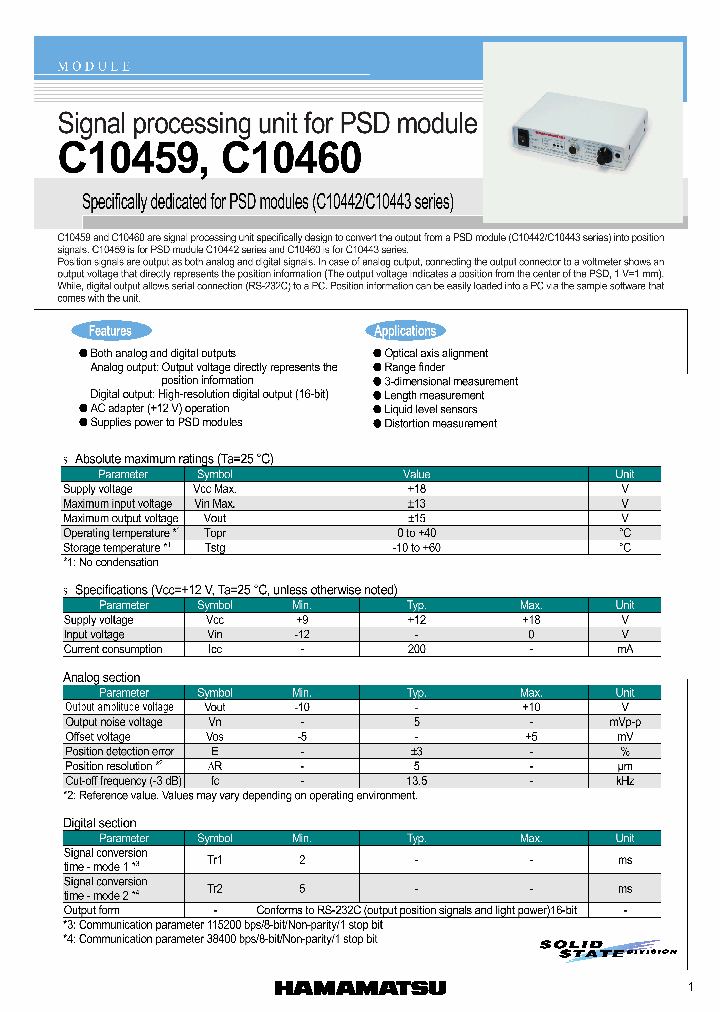 C10459-C10460-KACC1135E04_8342816.PDF Datasheet