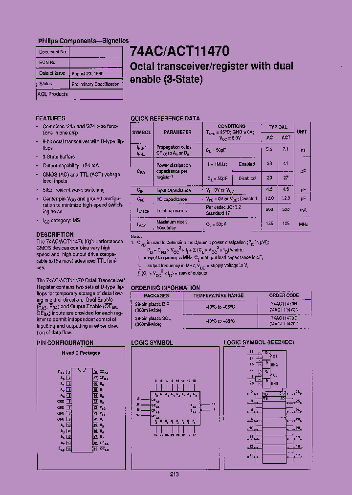 74AC11470N_8343384.PDF Datasheet