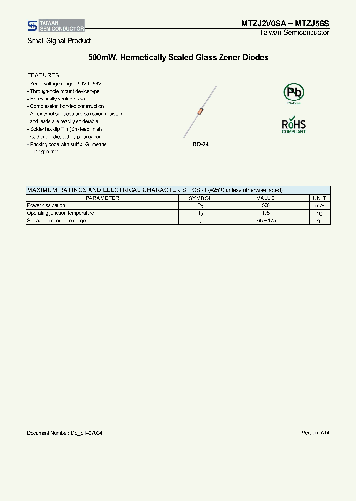 MTZJ2V0SA_8344561.PDF Datasheet