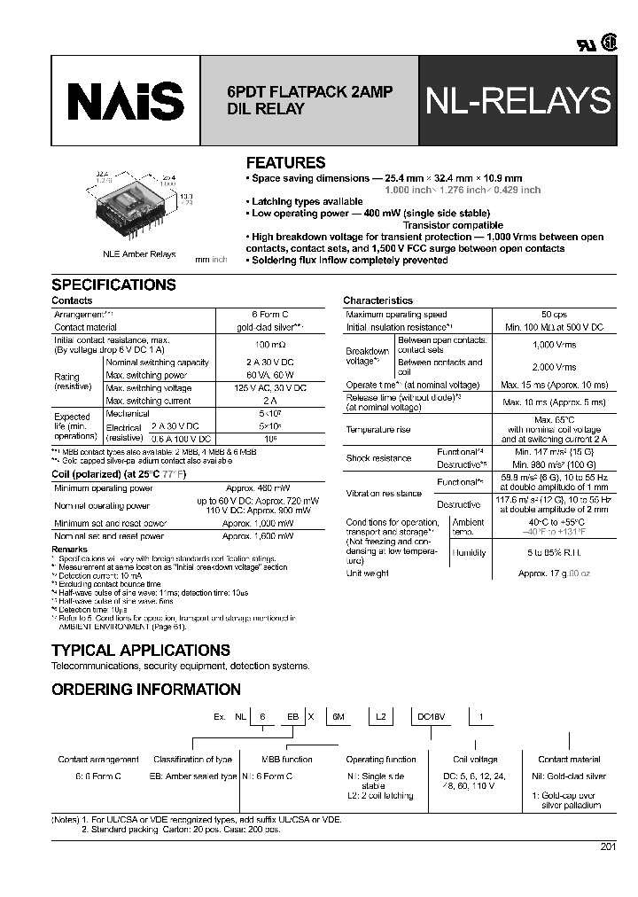 NL6EBX-DC110V_8344673.PDF Datasheet