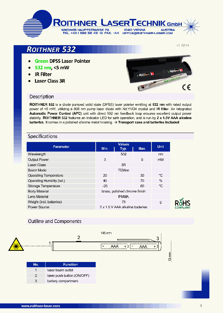 ROITHNER532_8344827.PDF Datasheet