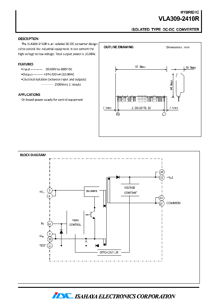 VLA309-2410R_8344909.PDF Datasheet