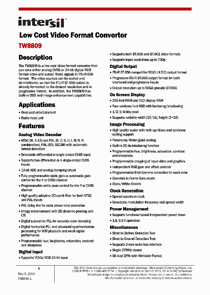 TW8809_8345311.PDF Datasheet