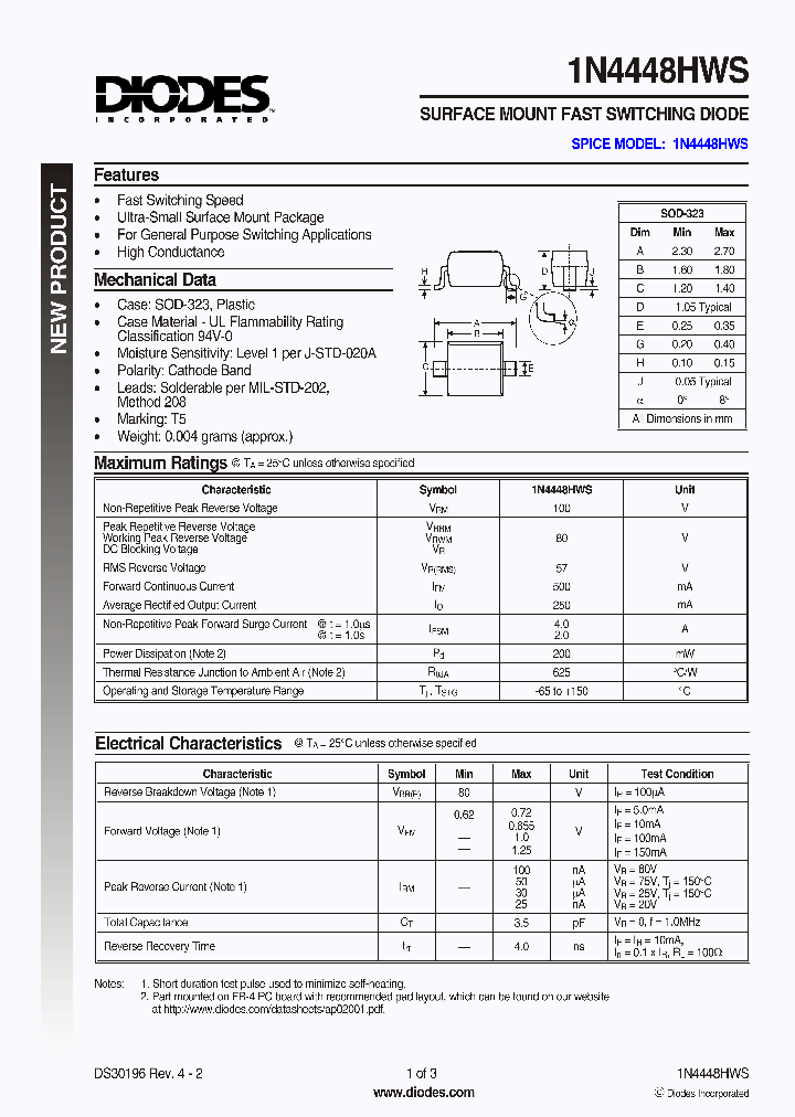 1N4448HWS_8345438.PDF Datasheet