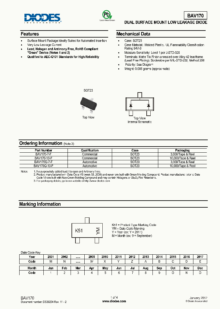BAV170-7-F_8345915.PDF Datasheet