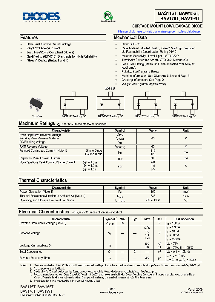 BAV170T-7-F_8345917.PDF Datasheet