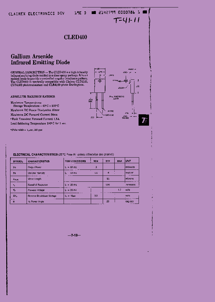 CLED400_8345985.PDF Datasheet