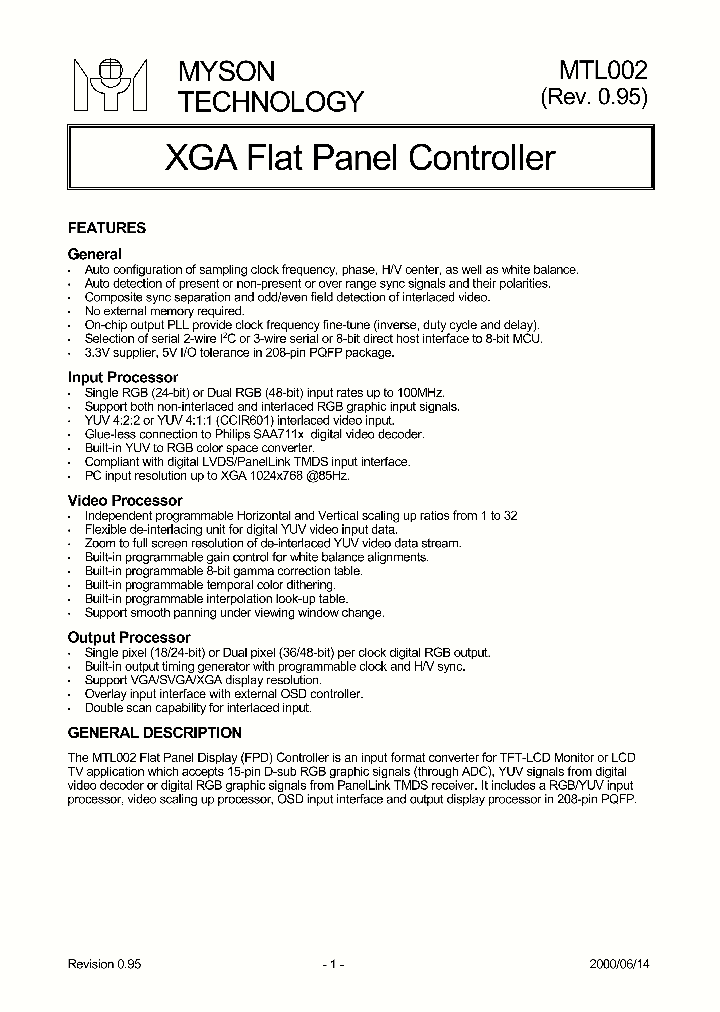 MTL002_8346044.PDF Datasheet