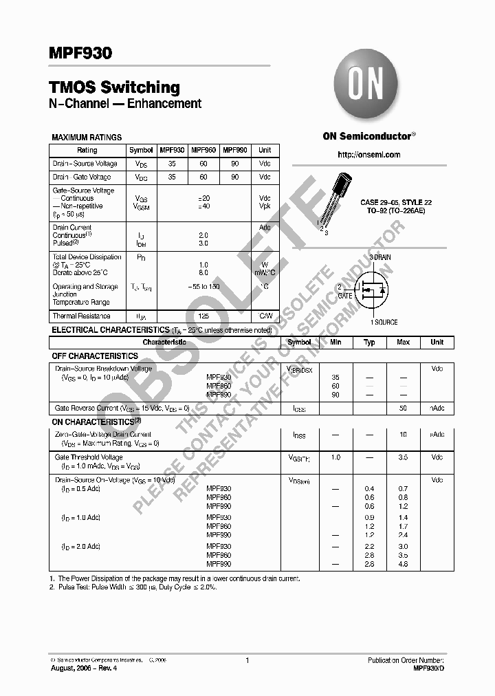 MPF930_8346675.PDF Datasheet