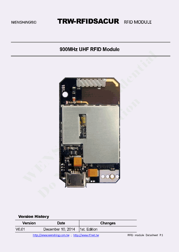 TRW-RFIDSA6UR_8346718.PDF Datasheet