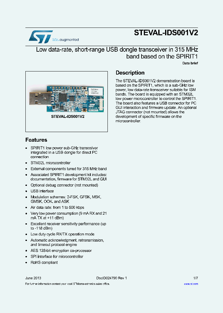 STEVAL-IDS001V2_8346778.PDF Datasheet