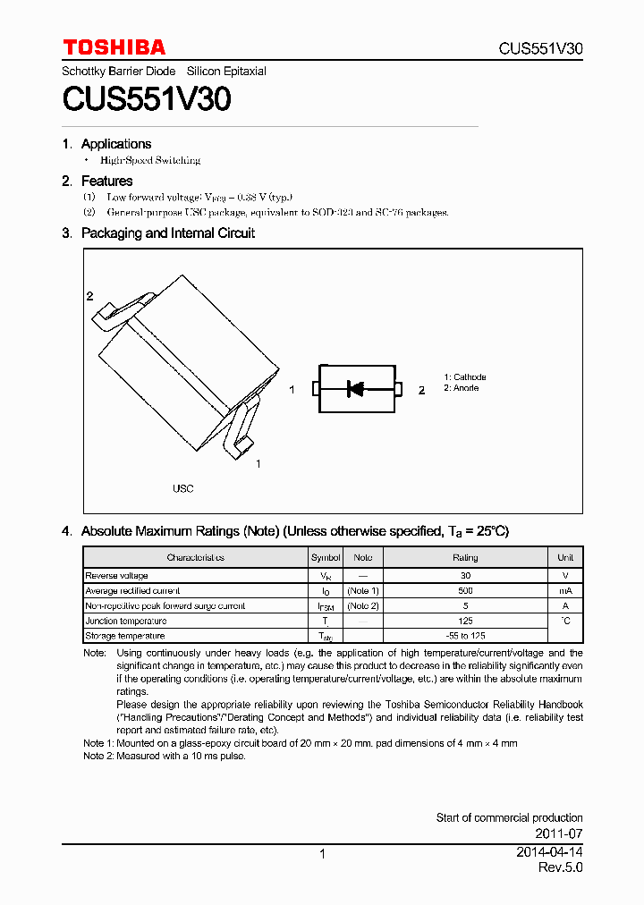 CUS551V30_8346862.PDF Datasheet